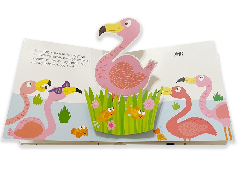 【Listen & Learn Series】Pop-Up & Learn Colours（驚喜跳跳立體書：顏色跳跳舞）（附美籍教師朗讀音檔）